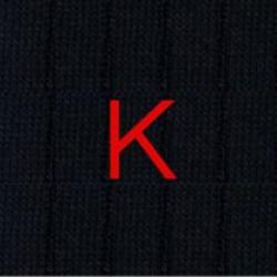 Calze Blu Cashmere Blend - Ricamo Rosso - Taglia 38/41 - 181