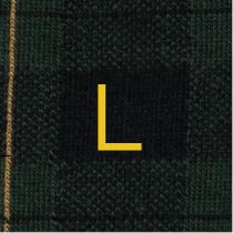 Calze Blu Check Verdi Uomo - Cotone Stretch - Taglia 40/45 - 523