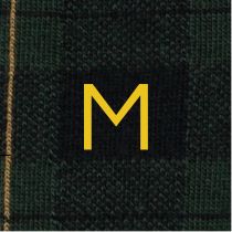 Calze Blu Check Verdi Uomo - Cotone Stretch - Taglia 40/45 - 523