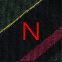 Calze Blu Regimental Uomo - Cotone Stretch - Taglia 40/45 - 563