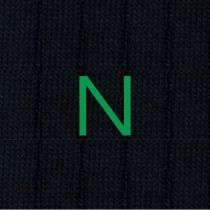 Calze Blu Uomo iniziali Verdi - Cotone Stretch - Taglia 40/45 - 135