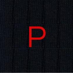 Calze Blu Cashmere Blend - Ricamo Rosso - Taglia 38/41 - 181