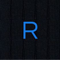 Calze Blu Uomo iniziali Royal - Cotone Stretch - Taglia 40/45 - 133