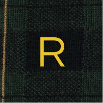 Calze Blu Check Verdi Uomo - Cotone Stretch - Taglia 40/45 - 523