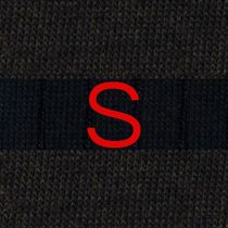 Blue / Brown Striped Men's Socks - Stretch Cotton - Size 40/45 - 209