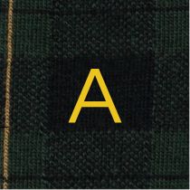 Calze Blu Check Verdi Uomo - Cotone Stretch - Taglia 40/45 - 523