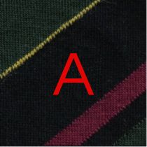 Calze Blu Regimental Uomo - Cotone Stretch - Taglia 40/45 - 563