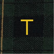 Calze Blu Check Verdi Uomo - Cotone Stretch - Taglia 40/45 - 523