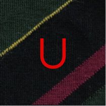 Calze Blu Regimental Uomo - Cotone Stretch - Taglia 40/45 - 563
