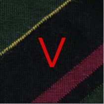 Calze Blu Regimental Uomo - Cotone Stretch - Taglia 40/45 - 563