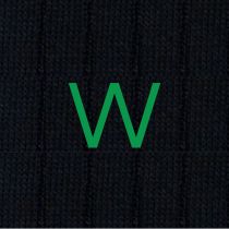 Calze Blu Uomo iniziali Verdi - Cotone Stretch - Taglia 40/45 - 135