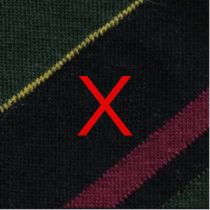Calze Blu Regimental Uomo - Cotone Stretch - Taglia 40/45 - 563