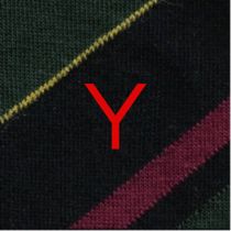 Calze Blu Regimental Uomo - Cotone Stretch - Taglia 40/45 - 563