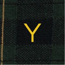 Calze Blu Check Verdi Uomo - Cotone Stretch - Taglia 40/45 - 523