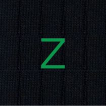 Calze Blu Uomo iniziali Verdi - Cotone Stretch - Taglia 40/45 - 135