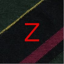 Calze Blu Regimental Uomo - Cotone Stretch - Taglia 40/45 - 563