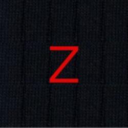 Calze Blu Cashmere Blend - Ricamo Rosso - Taglia 38/41 - 181