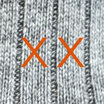 Calze Grigie Unisex Iniziali Doppie - Cashmere Blend - 42/45 - 185