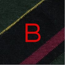 Calze Blu Regimental Uomo - Cotone Stretch - Taglia 40/45 - 563