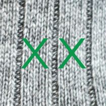 Calze Grigie Unisex Iniziali Doppie - Cashmere Blend - 42/45 - 185