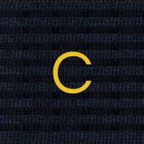 Calze a Righe Uomo Blu Navy - Blu mel.- Cotone Stretch - Taglia 40/45 - 315