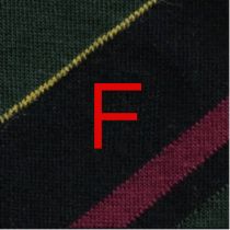 Calze Blu Regimental Uomo - Cotone Stretch - Taglia 40/45 - 563