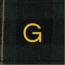 Calze Blu Check Verdi Uomo - Cotone Stretch - Taglia 40/45 - 523