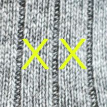 Calze Grigie Unisex Iniziali Doppie - Cashmere Blend - 42/45 - 185