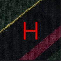 Calze Blu Regimental Uomo - Cotone Stretch - Taglia 40/45 - 563