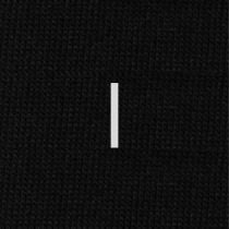 Men's Black Socks with Grey Initials - Stretch Cotton - Size 40/45 - 106