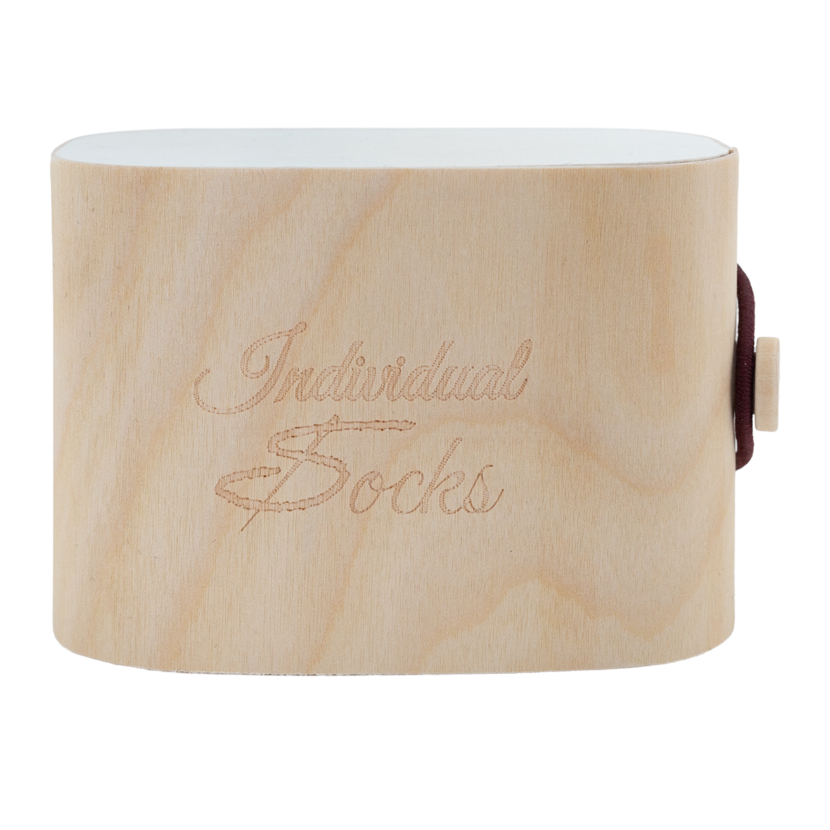 WOODEN GIFT BOX (For 1 Pair of Socks)