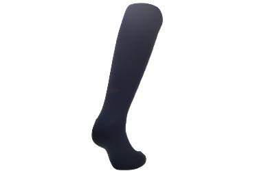 Chaussettes en coton extensible pour homme | Bleues avec initiales rouges brodées | Taille 40/45 | Longueur mollet