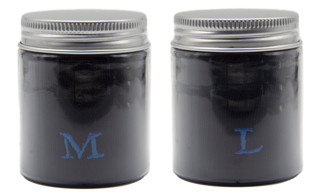 Chaussettes homme en coton extensible | Initiales brodées bleu roi | Taille 40/45 | Longueur genou