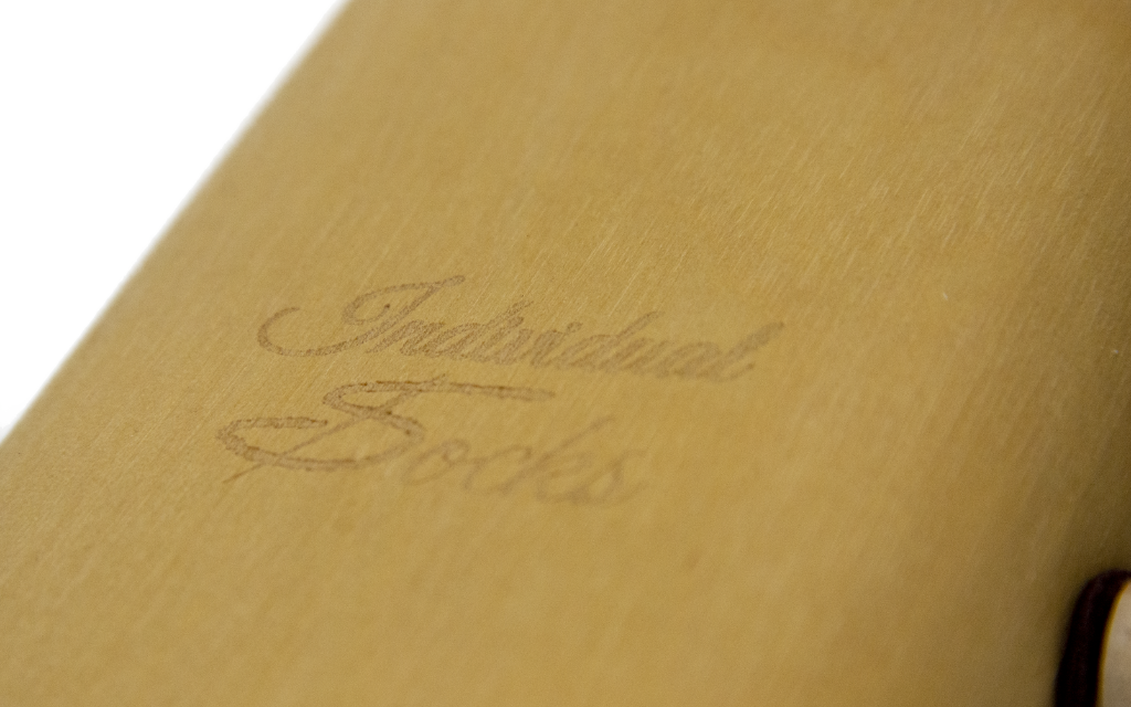 WOODEN GIFT BOX (For 2 Pairs of Socks)