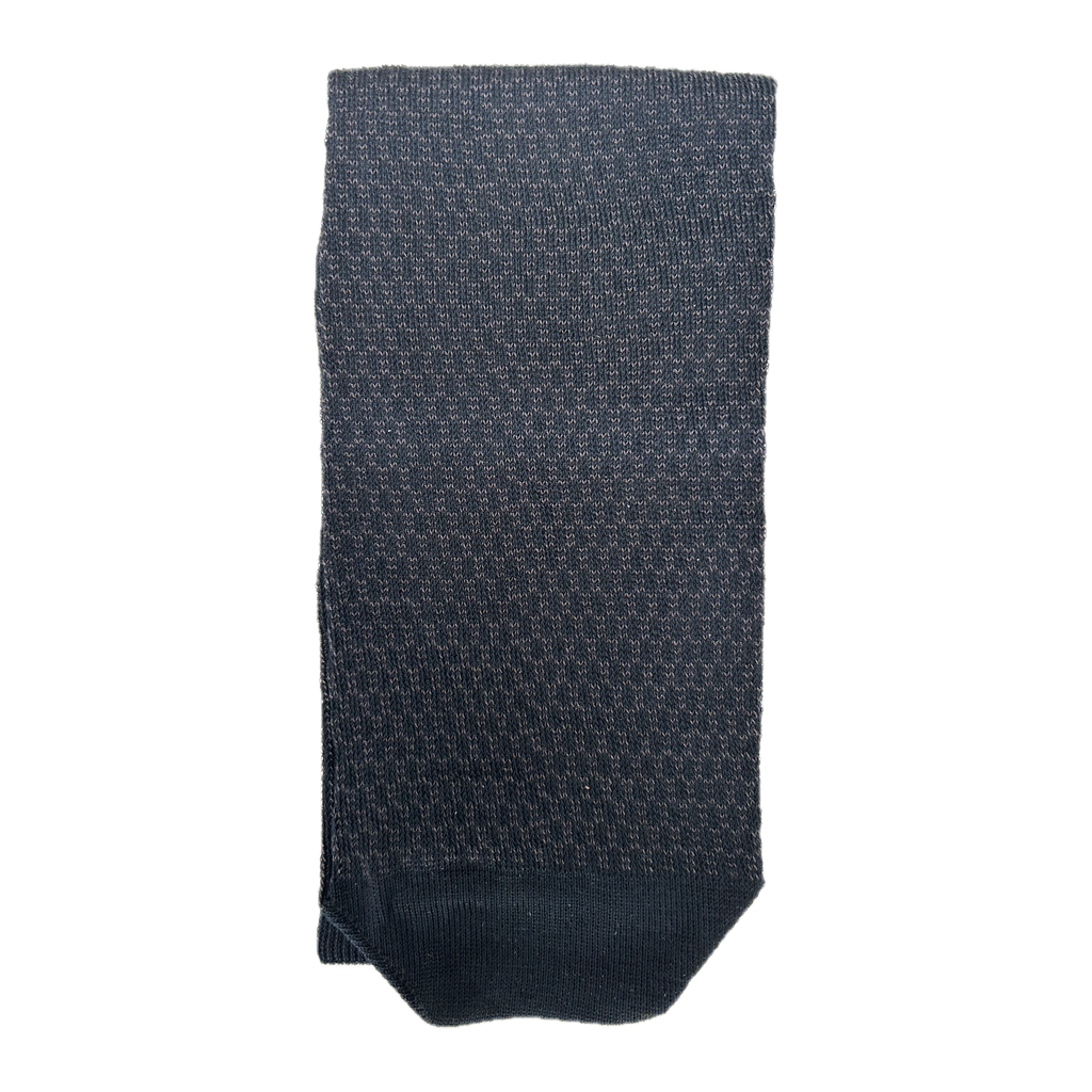 Calze jacquard grigio da uomo in cotone mercerizzato con le iniziali ricamate in grigio, Individual Socks