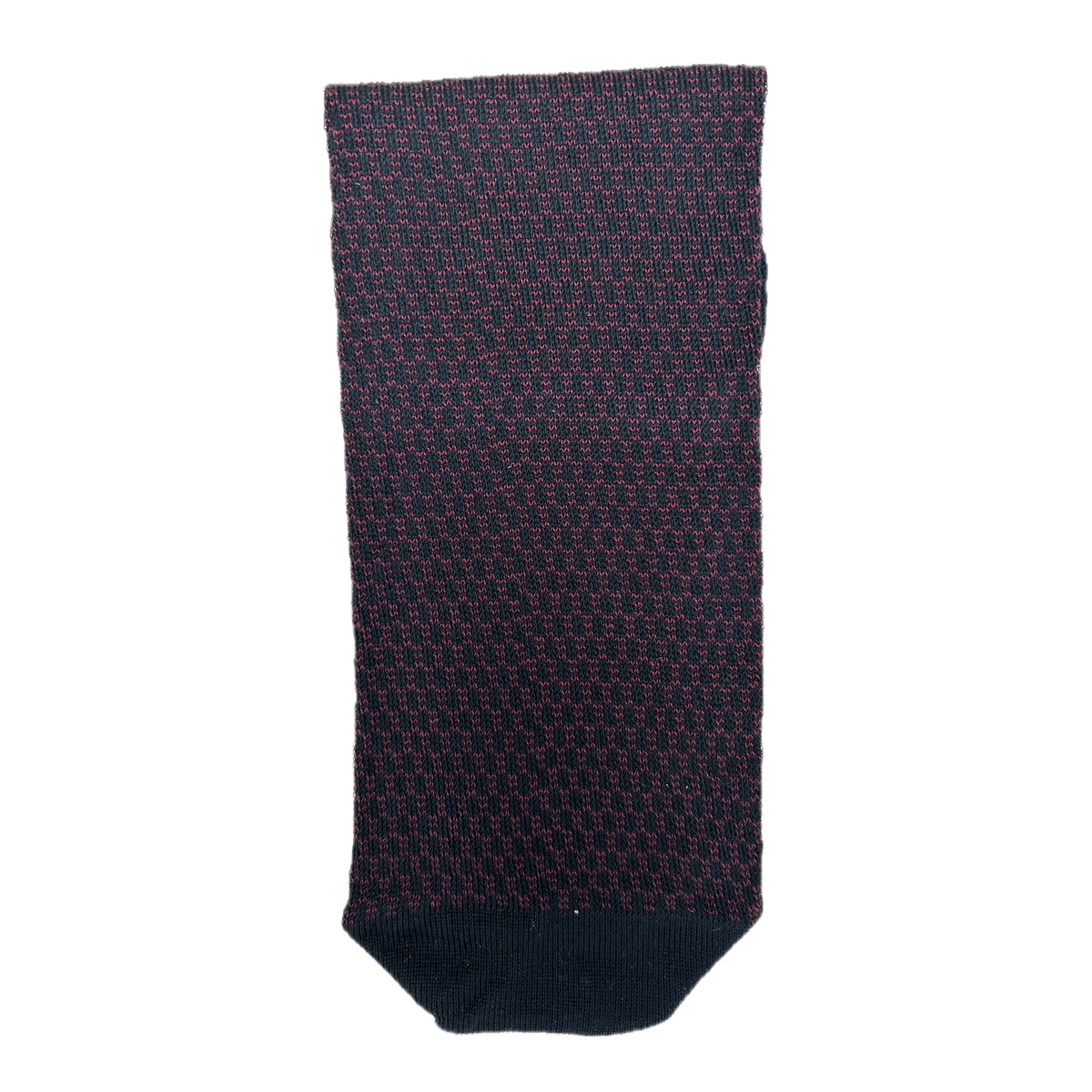 Calze jacquard bordeaux da uomo in cotone mercerizzato con le iniziali ricamate in senape, Individual Socks