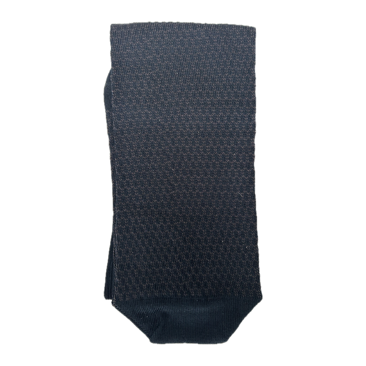Calze jacquard marrone da uomo in cotone mercerizzato con le iniziali ricamate in senape, Individual Socks
