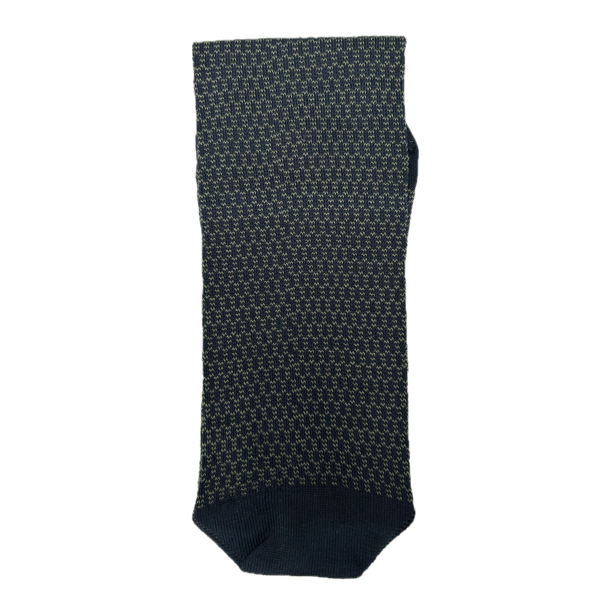 Calze jacquard verde da uomo in cotone mercerizzato con le iniziali ricamate in rosso, Individual Socks