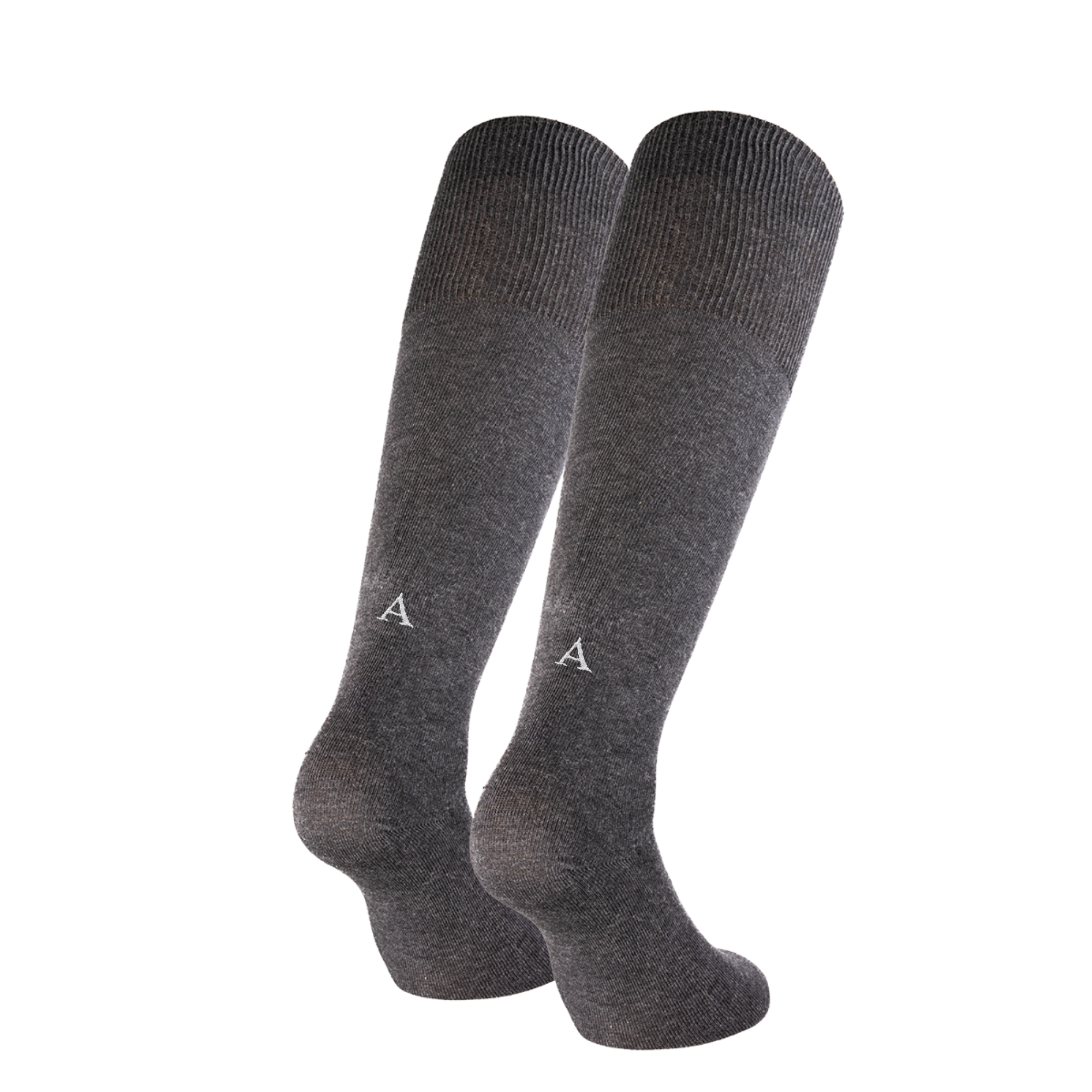 Blaue Herrensocken mit roten Initialen – Stretch-Baumwolle – Größe 40/45 – 101