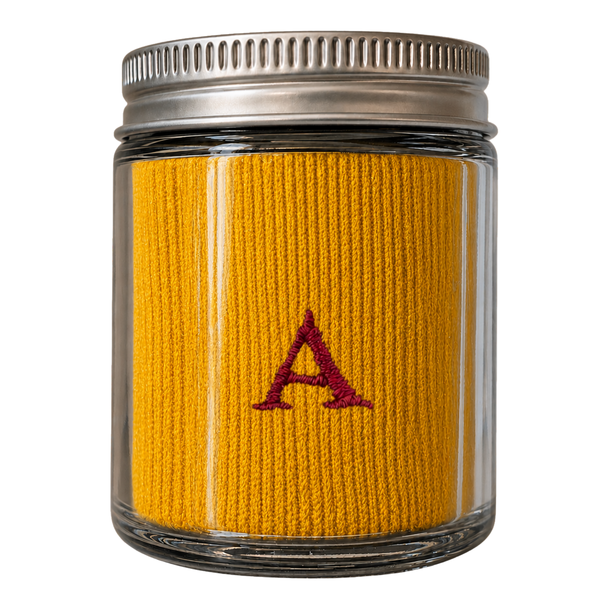Blaue Herrensocken mit roten Initialen – Stretch-Baumwolle – Größe 40/45 – 101