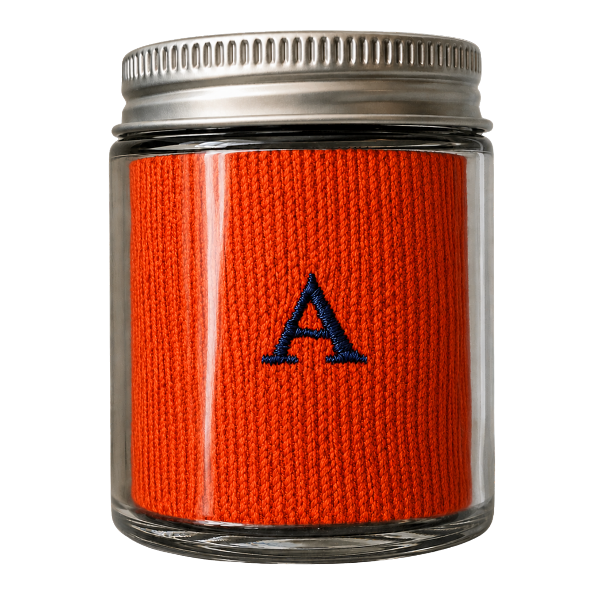 Blaue Herrensocken mit roten Initialen – Stretch-Baumwolle – Größe 40/45 – 101