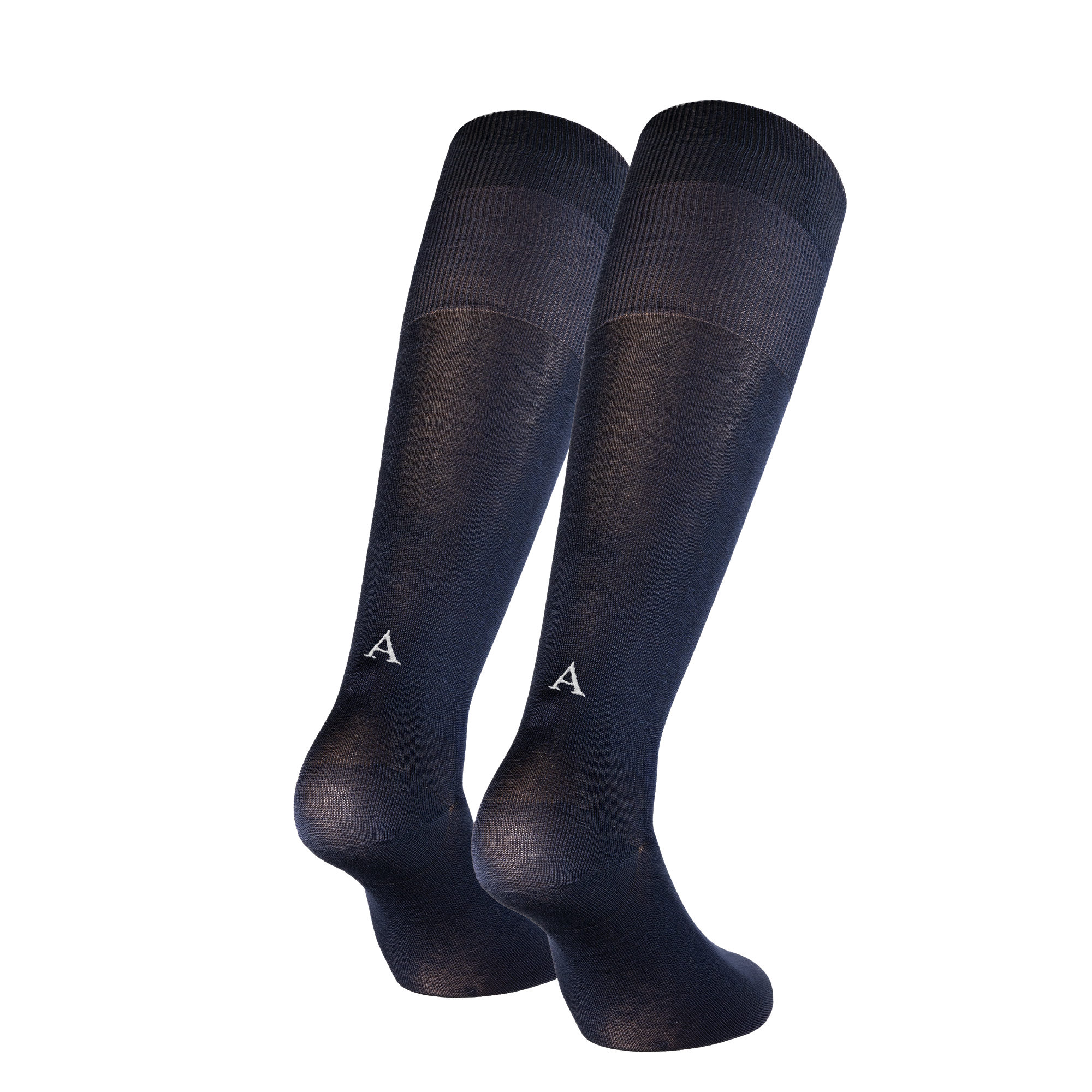 Calze Blu  Uomo iniziali Grigie - Filo di Scozia Stretch - Taglia 40/45 - 151 - ATTENZIONE!!! Se non trovi la tua lettera scegli "OTHER LETTERS" e scrivi le lettere che vuoi nelle note cliccando "AGGIUNGI NOTA" nel check out .