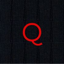 Unisex Blue Socks - Cashmere Blend - Size 42/45 - 804