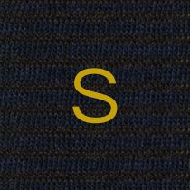Calze a Righe Uomo Blu - Marrone - Cotone Stretch - Taglia 40/45 - 314