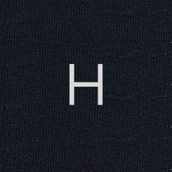 Calze Uomo Cashmere Merino | Blu iniziali ricamate Grigie | Taglia 40/41 | Lunghezza Ginocchio