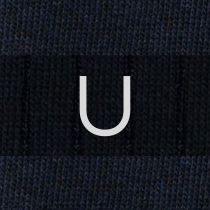 Calze a Righe Uomo Blu Navy - Blu mel.- Cotone Stretch - Taglia 40/45 - 273