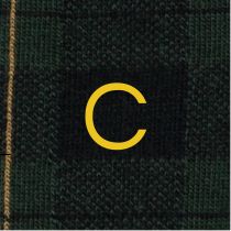 Calze Blu Check Verdi Uomo - Cotone Stretch - Taglia 40/45 - 523