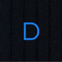 Calze Blu Uomo iniziali Royal - Cotone Stretch - Taglia 40/45 - 133