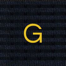 Calze a Righe Uomo Blu Navy - Blu mel.- Cotone Stretch - Taglia 40/45 - 315