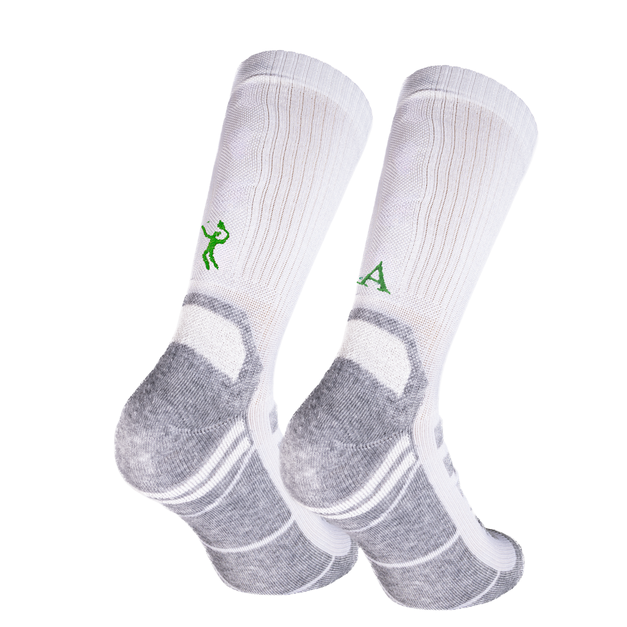 Blaue Herrensocken mit roten Initialen – Stretch-Baumwolle – Größe 40/45 – 101
